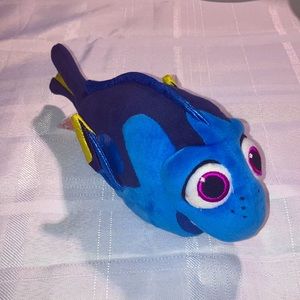 Ty Beanie Buddies Finding Dory Fish Disney Sparkle Plush